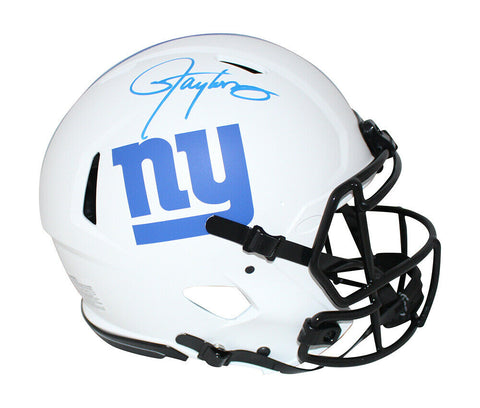 Taylor Lawrence Signed New York Giants Authentic Lunar Helmet Beckett 33957