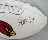 Aeneas Williams Signed Arizona Cardinals Logo Football w/ HOF- Jersey Source Aut