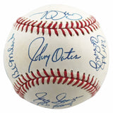 1992 Orioles (25) Oates, Tettleton, Ripken +22 Signed Oal Baseball BAS #AB92996