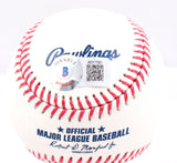 David Cone Autographed Rawlings OML Baseball w/ 3 Stats - Beckett W Hologram
