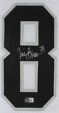 Tim Brown Authentic Signed White Pro Style Jersey Autographed BAS Witnessed