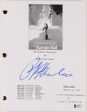 Ralph Macchio Signed "The Karate Kid" Movie Script (Beckett COA) Daniel LaRusso