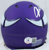 Jared Allen Autographed Minnesota Vikings Speed Mini Helmet-Beckett W Hologram