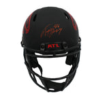 Tony Gonzalez Signed Atlanta Falcons Speed Authentic Eclipse NFL Helmet