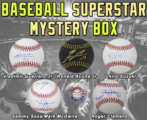 Schwartz Sports Baseball Star Signed Mystery Baseball Series 16 -LE/75
