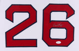 Wade Boggs Signed Red Sox 35" x 43" Custom Framed Jersey (JSA) 12x All-Star
