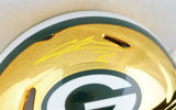 Charles Woodson Signed Packers Chrome Speed Mini Helmet - JSA W Auth *Yellow
