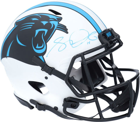 Sam Darnold Carolina Panthers Signed Lunar Eclipse Alternate Authentic Helmet