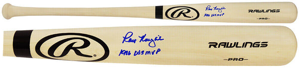 Ray Knight Signed Rawlings Blonde Black Ring Baseball Bat w/86 WS MVP - (SS COA)