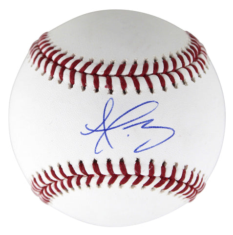 Dodgers Dustin May Authentic Signed Oml Baseball Autographed BAS