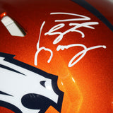 Peyton Manning Signed Denver Broncos Authentic Flash Speed Helmet FAN 34249