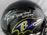 Ricky Williams Signed Baltimore Ravens F/S Helmet w/SWED - JSA W Auth *Silver