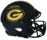 DAVANTE ADAMS Autographed Packers Authentic Eclipse Speed Helmet FANATICS