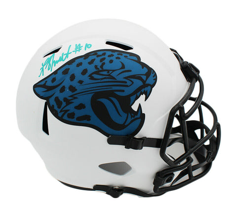 Laviska Shenault Signed Jacksonville Jaguars Speed Full Size Lunar NFL Helmet