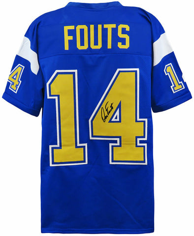 Dan Fouts (CHARGERS) Signed Navy Throwback Custom Football Jersey (SCHWARTZ COA)
