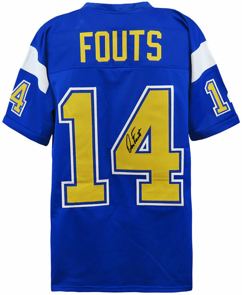 Dan Fouts (CHARGERS) Signed Navy Throwback Custom Football Jersey (SCHWARTZ COA)