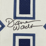 Autographed/Signed DARREN WOODSON Dallas Blue Football Jersey JSA COA Auto