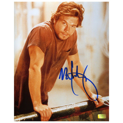 Mark Wahlberg Autographed The Perfect Storm Bobby Shatford 8x10 Set Photo