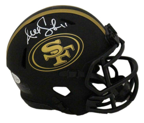 Alex Smith Autographed San Francisco 49ers Eclipse Mini Helmet BAS 31744