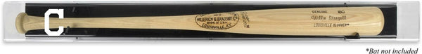 Indians Logo Deluxe Baseball Bat Display Case - Fanatics