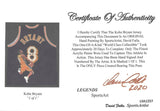 Lakers Kobe Bryant Signed Hand Painted Purple Framed Jersey Rookie Era Sig PSA