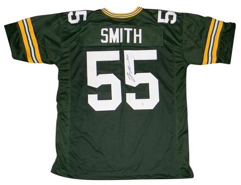 ZA'DARIUS SMITH AUTOGRAPHED SIGNED GREEN BAY PACKERS #55 JERSEY BECKETT