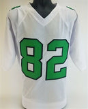 Mike Quick Signed Philadelphia Eagles Jersey (JSA COA) 5xAll Pro Wide Receiver