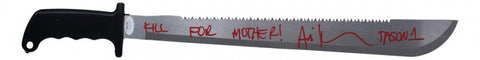 Ari Lehman Signed "Friday the 13th" Machete Insd Kill for Mother & Jason 1 / JSA