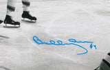 Bobby Orr Autographed 16x20 B/W Photo- Beckett Hologram Orr Hologram