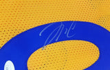 DeMarcus Cousins Signed Golden State Warriors "The Bay" Yellow Jersey (JSA COA)