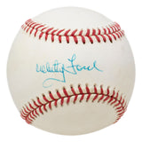 Whitey Ford Signed New York Yankees Official American League Baseball JSA