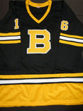 Rick Middleton Signed Boston Bruins Throwback Jersey (JSA COA) 3xAll Star R.W.
