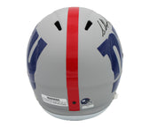 Sterling Shepard Signed New York Giants Speed Full Size AMP NFL Helmet
