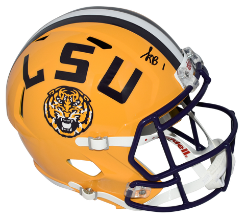 KAYSHON BOUTTE AUTOGRAPHED SIGNED LSU TIGERS FULL SIZE SPEED HELMET BECKETT