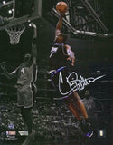 CHRIS WEBBER Autographed Sacramento Kings 11"x 14" Dunk Photograph FANATICS