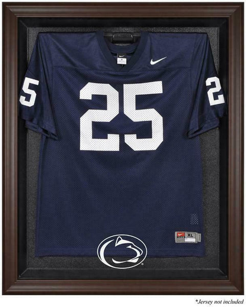 Penn State Nittany Lions Brown Framed Logo Jersey Display Case - Fanatics