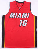 James Johnson Signed Miami Heat Jersey (JSA COA) 2009 1st Round Pick NBA Draft