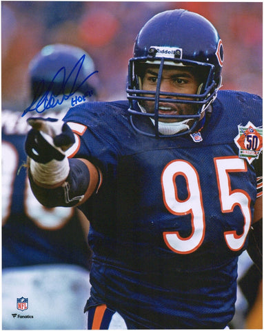 Richard Dent Chicago Bears Signed 8x10 Photograph with "HOF 11" Insc