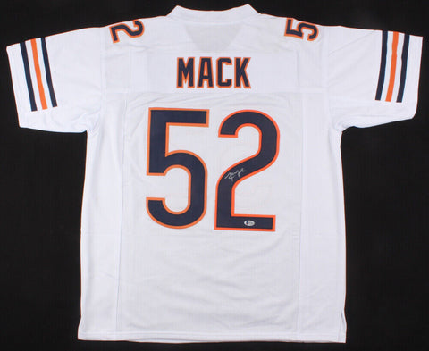 Khalil Mack Signed Chicago Bears Jersey (Beckett COA) 6xPro Bow Outside L.B.
