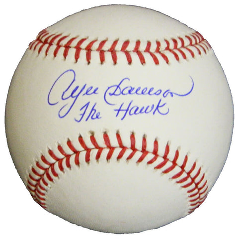 Cubs ANDRE DAWSON Signed Rawlings Official MLB Baseball w/The Hawk - SCHWARTZ
