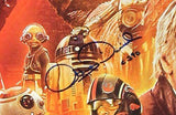 Anthony Daniels Autographed/Signed Star Wars The Force Awakens Poster - "C-3PO"