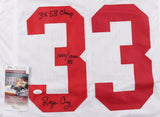 Roger Craig Signed 49ers Jersey Insc, "3x SB Champ" & "1000/1000 85" (JSA COA)