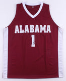 Avery Johnson Signed Alabama Crimson Tide Jersey (JSA COA) NBA champion (1999)