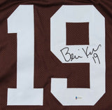 Bernie Kosar Signed Cleveland Browns Jersey (Beckett COA) U of Miami Quarterback