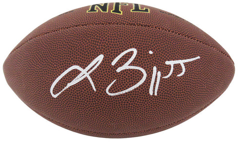 Lance Briggs Signed Wilson Super Grip Full Size NFL Football - (SCHWARTZ COA)