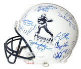 Heisman Trophy Winners Autographed/Signed Authentic Helmet 25 Sigs 24915