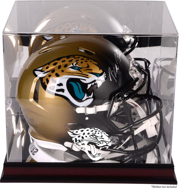 Jacksonville Jaguars (2013-Present) Mahogany Helmet Display Case