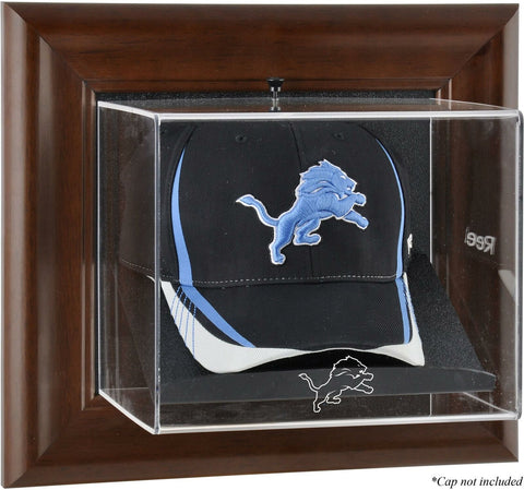 Detroit Lions Brown Framed Baseball Cap Case - Fanatics