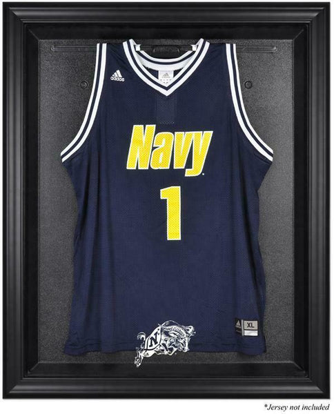Navy Midshipmen Black Framed Logo Jersey Display Case - Fanatics Authentic