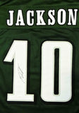 Desean Jackson Autographed Green Pro Style Jersey - JSA W Auth *